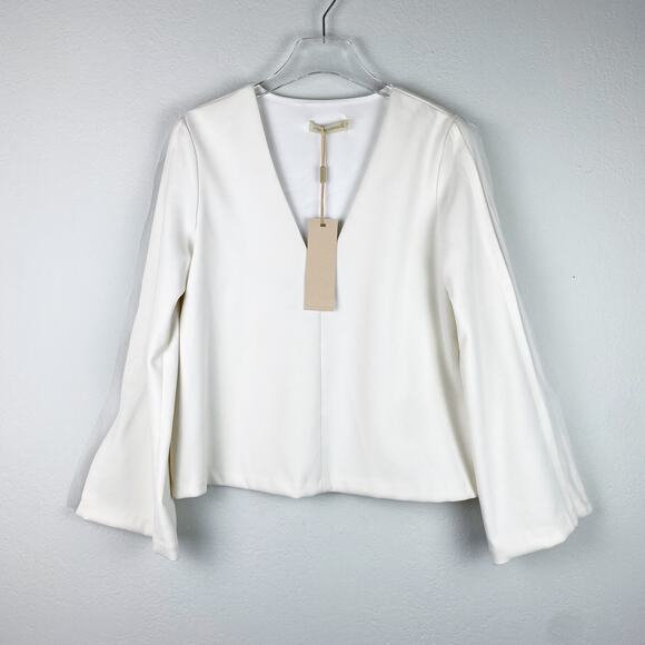 Vivian Chan Crystal Top in Chardonnay Medium NWT - Picture 2 of 12